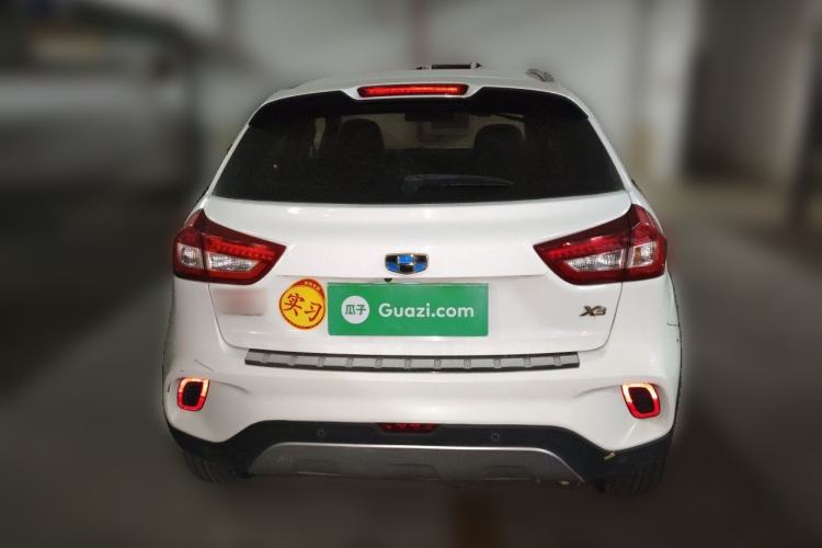 Used Geely Auto Vision X3 2017 1.5L Manual Elite Model Rear