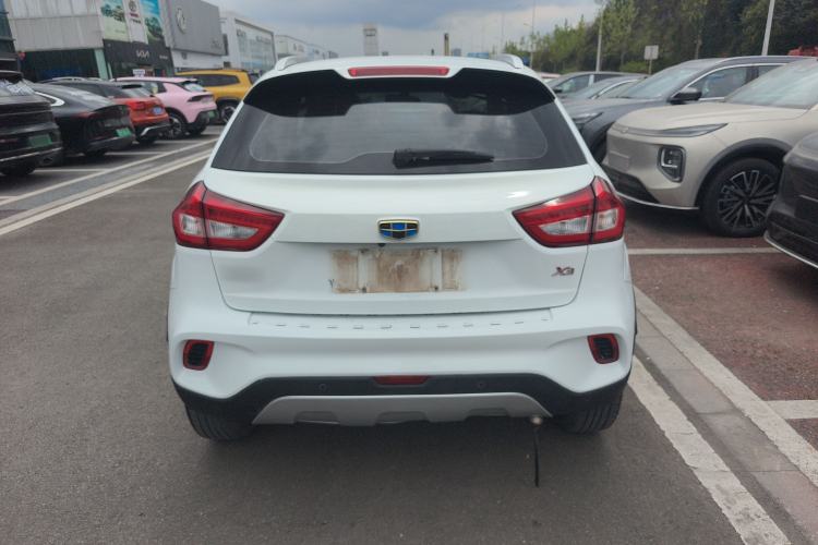 Used Geely Auto Vision X3 2017 1.5L Manual Luxury Model Rear