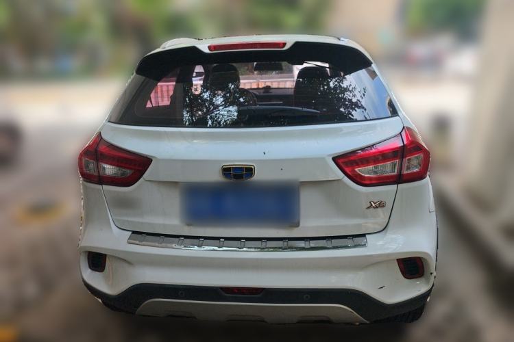 Used Geely Auto Vision X3 2017 1.5L Manual Elite Model Rear
