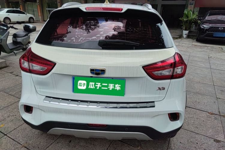 Used Geely Auto Vision X3 2017 1.5L Manual Luxury Model Rear