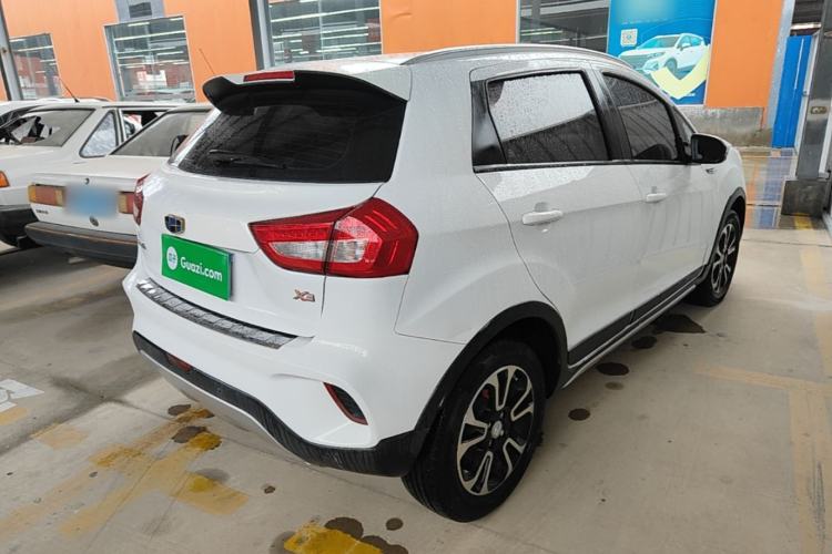 Used Geely Auto Vision X3 2017 1.5L Automatic Luxury Model Rear Right 45 Deg