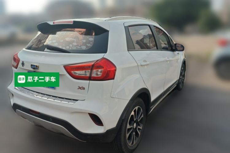 Used Geely Auto Vision X3 2017 1.5L Automatic Luxury Model Rear Right 45 Deg