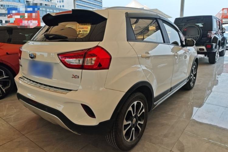 Used Geely Auto Vision X3 2017 1.5L Manual Elite Model Rear Right 45 Deg