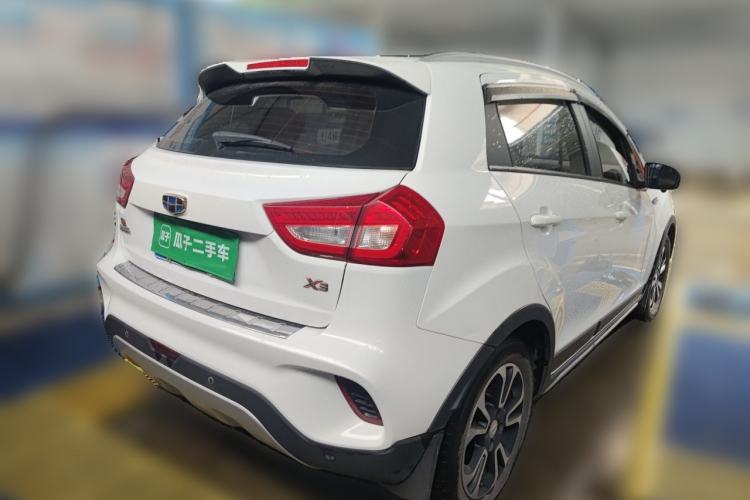 Used Geely Auto Vision X3 2017 1.5L Automatic Luxury Model Rear Right 45 Deg