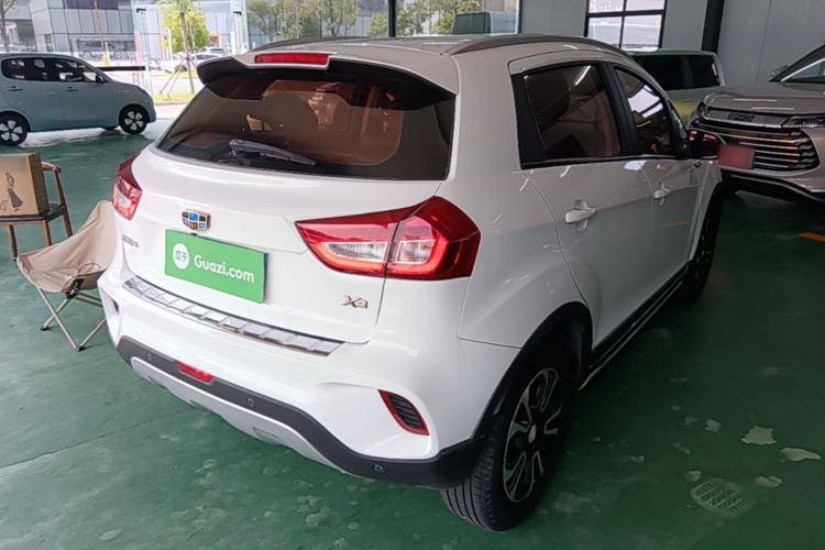 Used Geely Auto Vision X3 2017 1.5L Automatic Elite Model Rear Right 45 Deg