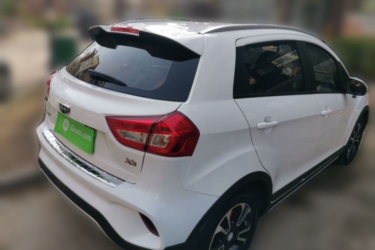 Used Geely Auto Vision X3 2017 1.5L Automatic Luxury Model Rear Right 45 Deg