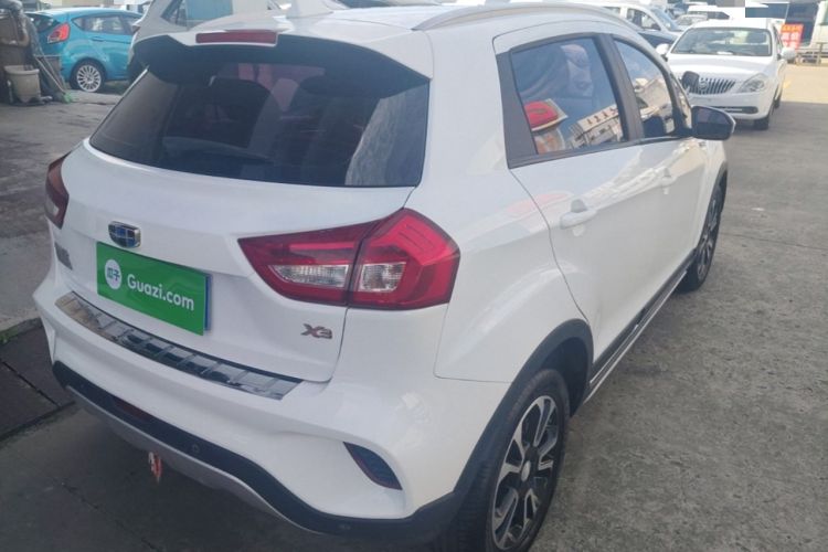 Used Geely Auto Vision X3 2017 1.5L Automatic Elite Model Rear Right 45 Deg