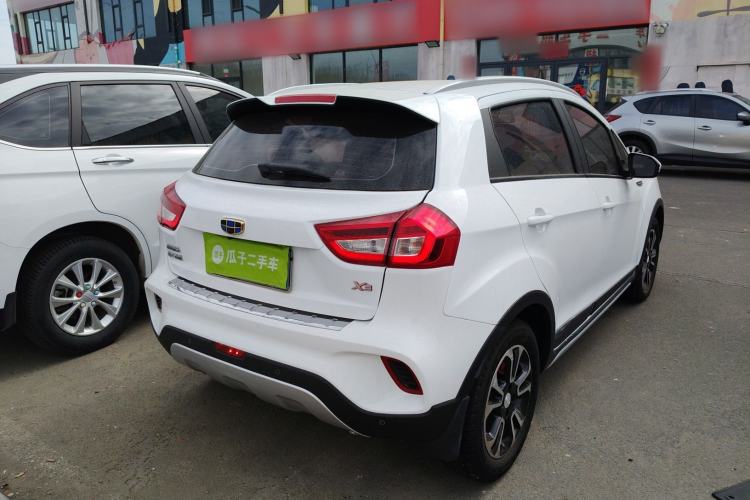 Used Geely Auto Vision X3 2017 1.5L Automatic Luxury Model Rear Right 45 Deg