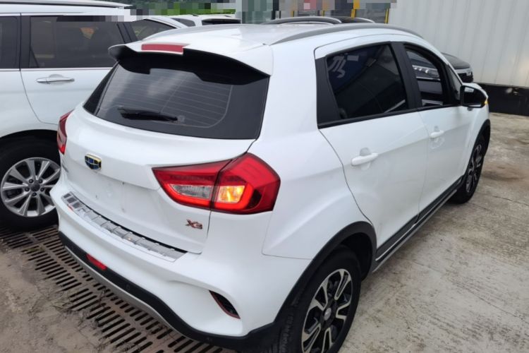 Used Geely Auto Vision X3 2017 1.5L Manual Elite Model Rear Right 45 Deg