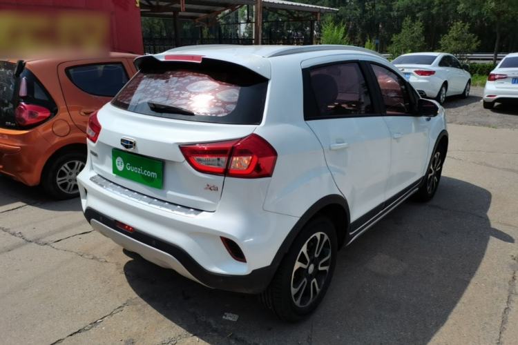 Used Geely Auto Vision X3 2017 1.5L Manual Elite Model Rear Right 45 Deg