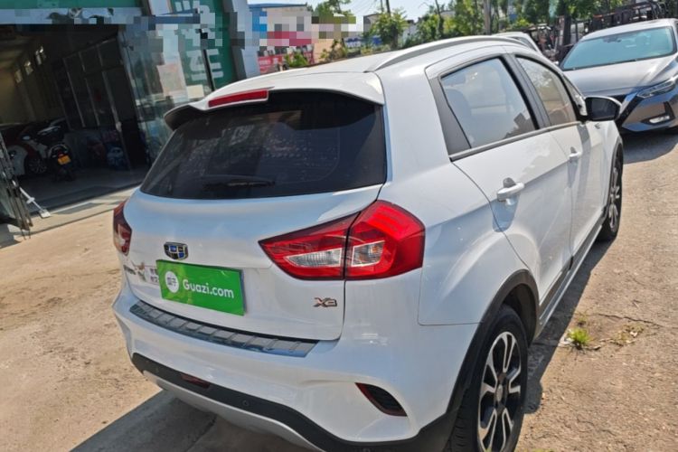 Used Geely Auto Vision X3 2017 1.5L Manual Elite Model Rear Right 45 Deg