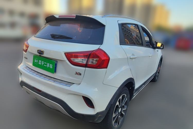 Used Geely Auto Vision X3 2017 1.5L Automatic Elite Model Rear Right 45 Deg