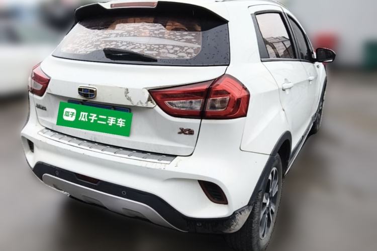 Used Geely Auto Vision X3 2017 1.5L Manual Elite Model Rear Right 45 Deg