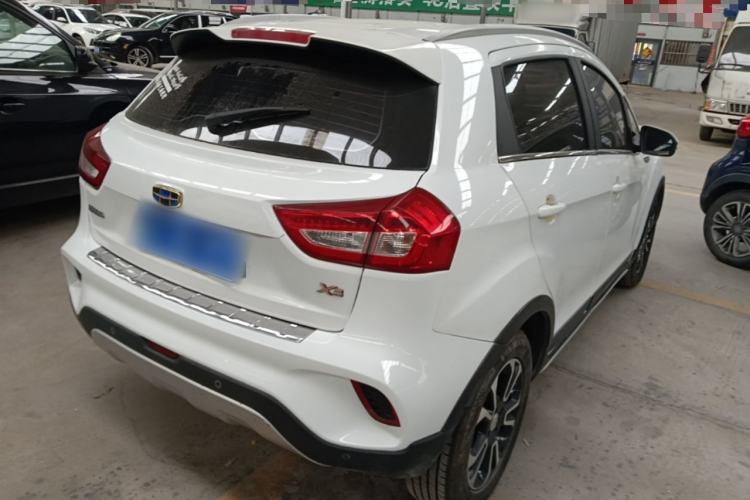 Used Geely Auto Vision X3 2017 1.5L Automatic Luxury Model Rear Right 45 Deg