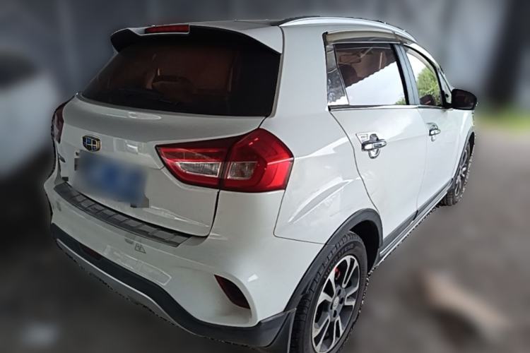 Used Geely Auto Vision X3 2017 1.5L Manual Luxury Model Rear Right 45 Deg