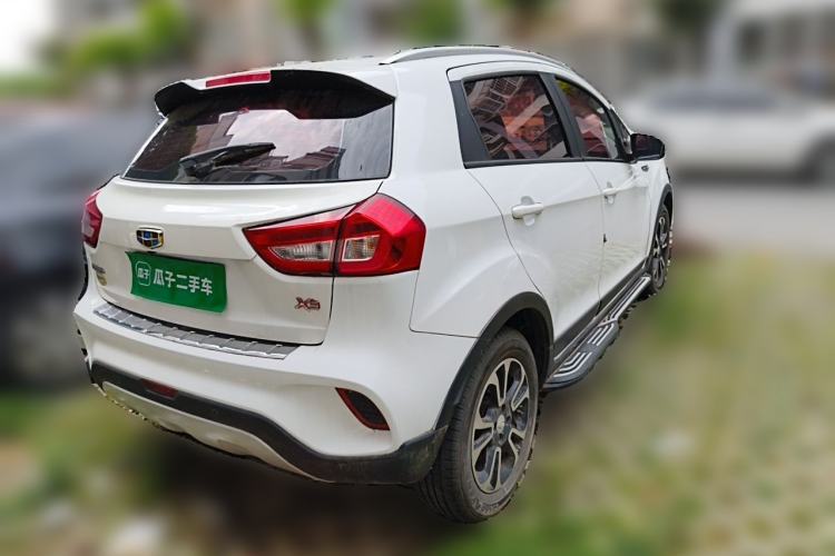 Used Geely Auto Vision X3 2017 1.5L Automatic Luxury Model Rear Right 45 Deg