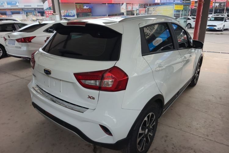 Used Geely Auto Vision X3 2017 1.5L Manual Luxury Model Rear Right 45 Deg