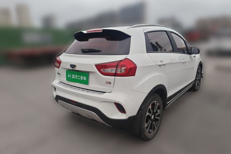 Used Geely Auto Vision X3 2017 1.5L Manual Luxury Model Rear Right 45 Deg