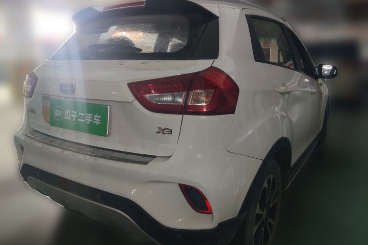 Used Geely Auto Vision X3 2017 1.5L Automatic Elite Model Rear Right 45 Deg