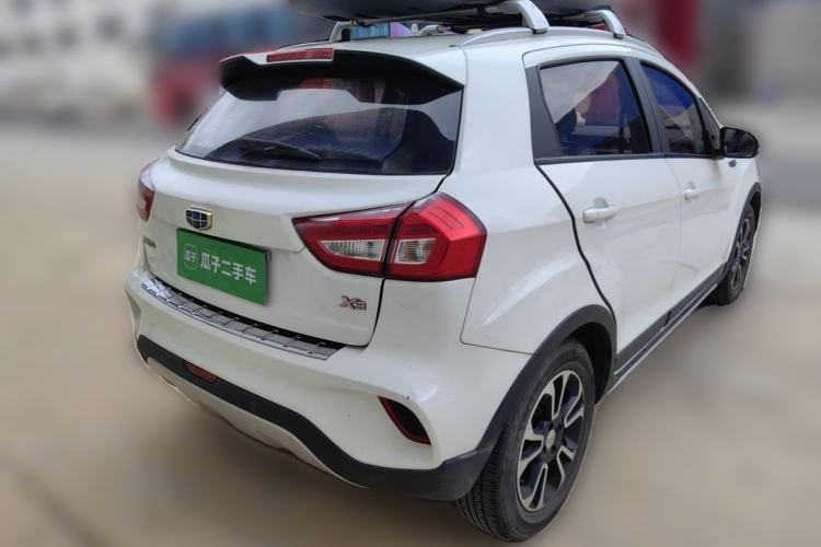 Used Geely Auto Vision X3 2017 1.5L Automatic Luxury Model Rear Right 45 Deg