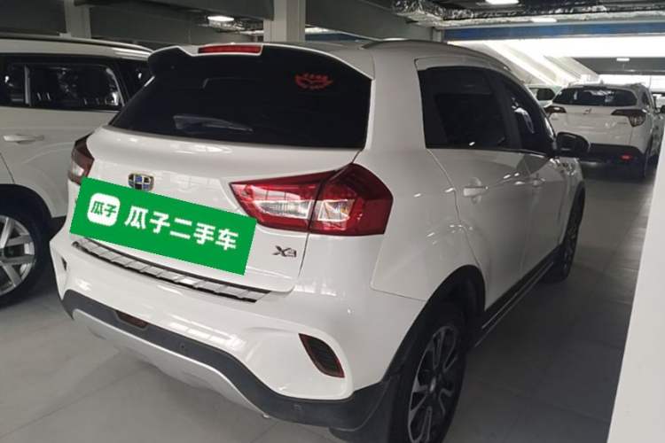 Used Geely Auto Vision X3 2017 1.5L Manual Luxury Model Rear Right 45 Deg