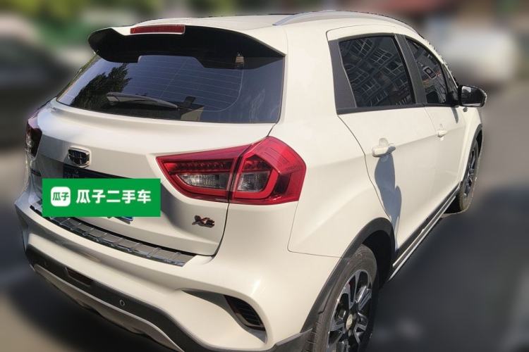 Used Geely Auto Vision X3 2017 1.5L Automatic Luxury Model Rear Right 45 Deg