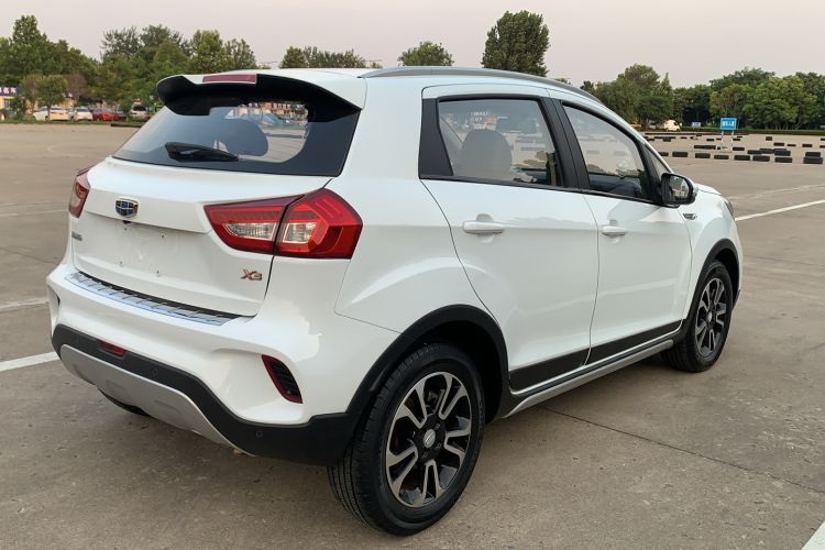 Used Geely Auto Vision X3 2017 1.5L Automatic Elite Model Rear Right 45 Deg