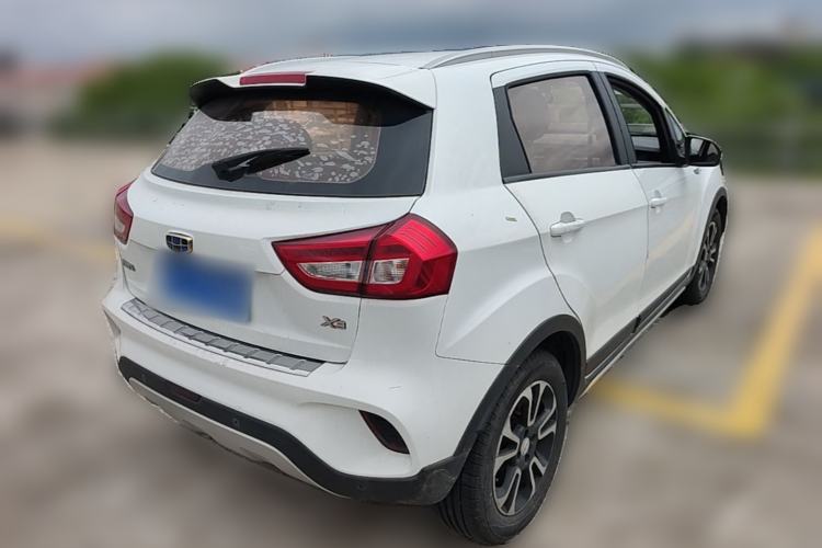 Used Geely Auto Vision X3 2017 1.5L Automatic Luxury Model Rear Right 45 Deg