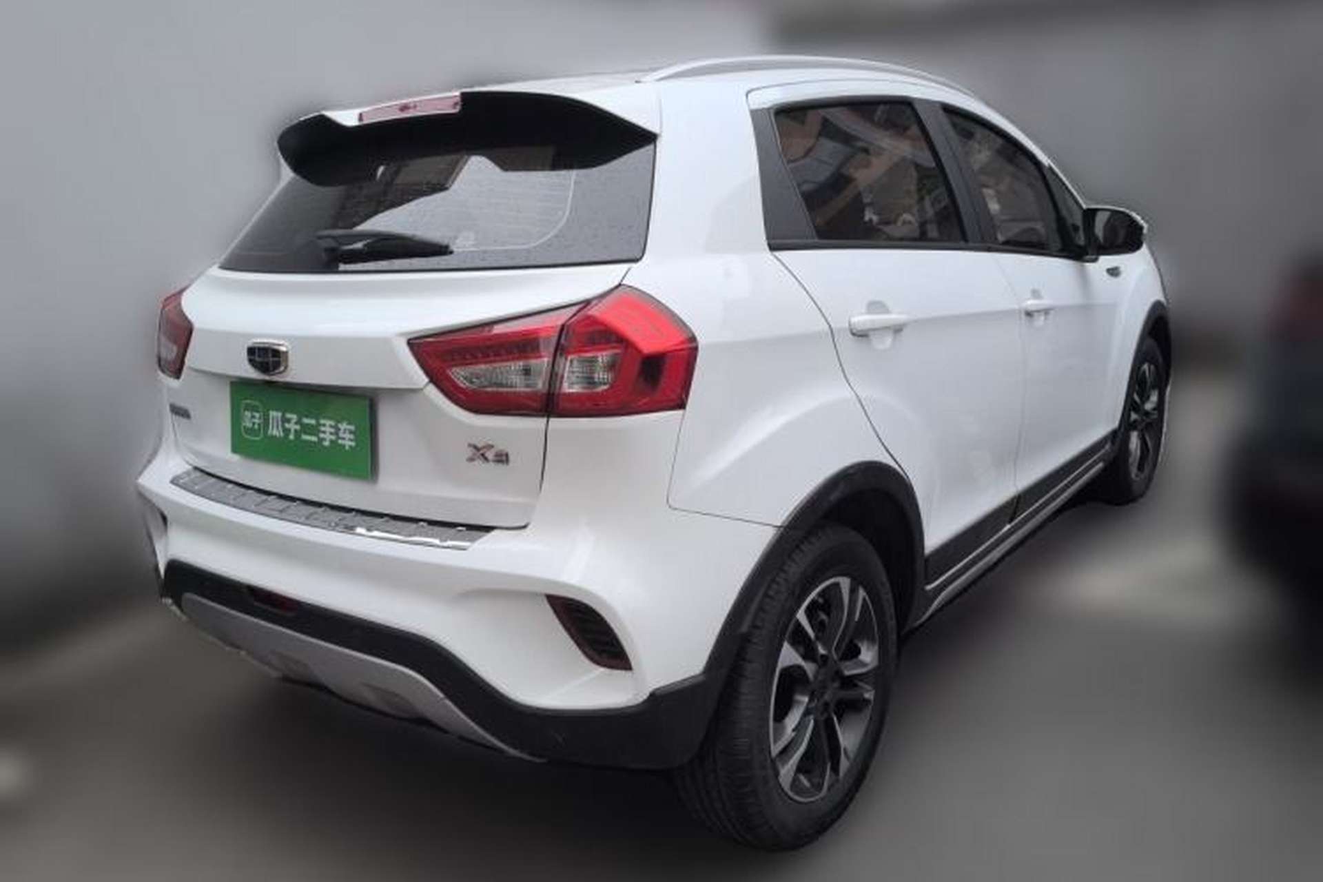 Used Geely Auto Vision X3 2017 1.5L Automatic Elite Model Rear Right 45 Deg