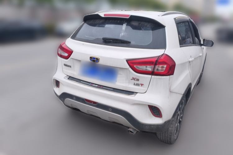 Used Geely Auto Vision X3 2017 1.5L Manual Luxury Model Rear Right 45 Deg
