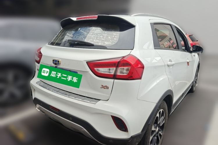 Used Geely Auto Vision X3 2017 1.5L Automatic Elite Model Rear Right 45 Deg