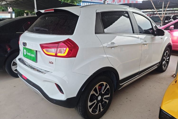 Used Geely Auto Vision X3 2017 1.5L Manual Luxury Model Rear Right 45 Deg