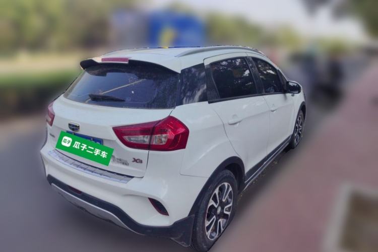 Used Geely Auto Vision X3 2017 1.5L Automatic Elite Model Rear Right 45 Deg