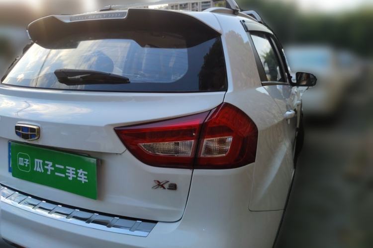 Used Geely Auto Vision X3 2017 1.5L Automatic Luxury Model Rear Right 45 Deg