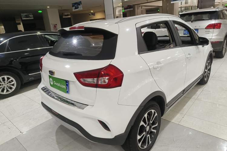 Used Geely Auto Vision X3 2017 1.5L Automatic Elite Model Rear Right 45 Deg