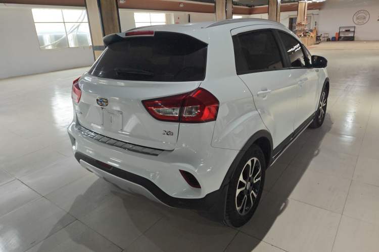 Used Geely Auto Vision X3 2017 1.5L Automatic Luxury Model Rear Right 45 Deg