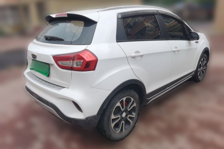Used Geely Auto Vision X3 2017 1.5L Automatic Luxury Model Rear Right 45 Deg