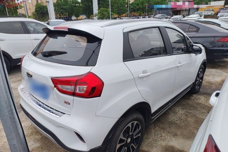 Used Geely Auto Vision X3 2017 1.5L Automatic Luxury Model Rear Right 45 Deg