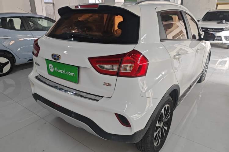 Used Geely Auto Vision X3 2017 1.5L Automatic Elite Model Rear Right 45 Deg