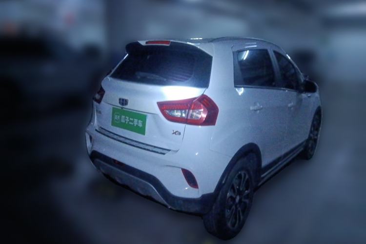 Used Geely Auto Vision X3 2017 1.5L Automatic Elite Model Rear Right 45 Deg
