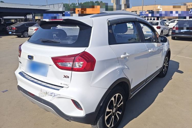 Used Geely Auto Vision X3 2017 1.5L Automatic Luxury Model Rear Right 45 Deg