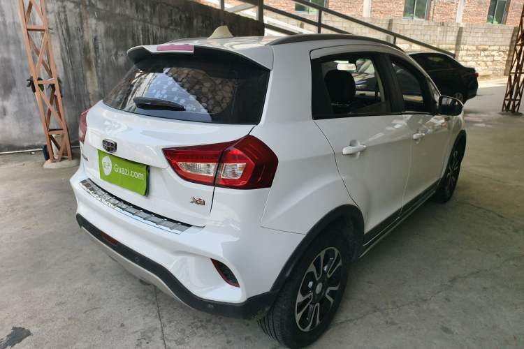 Used Geely Auto Vision X3 2017 1.5L Automatic Luxury Model Rear Right 45 Deg