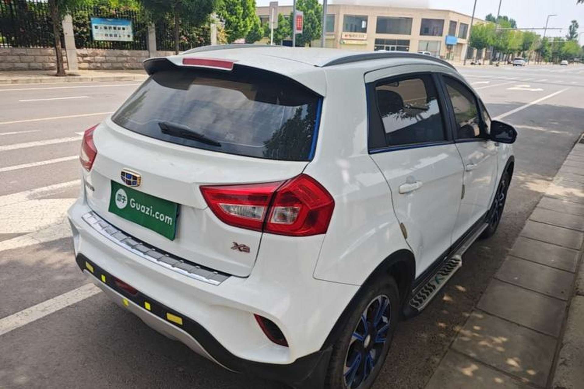 Used Geely Auto Vision X3 2017 1.5L Manual Luxury Model Rear Right 45 Deg