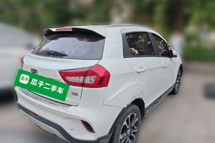 Used Geely Auto Vision X3 2017 1.5L Manual Elite Model Rear Right 45 Deg