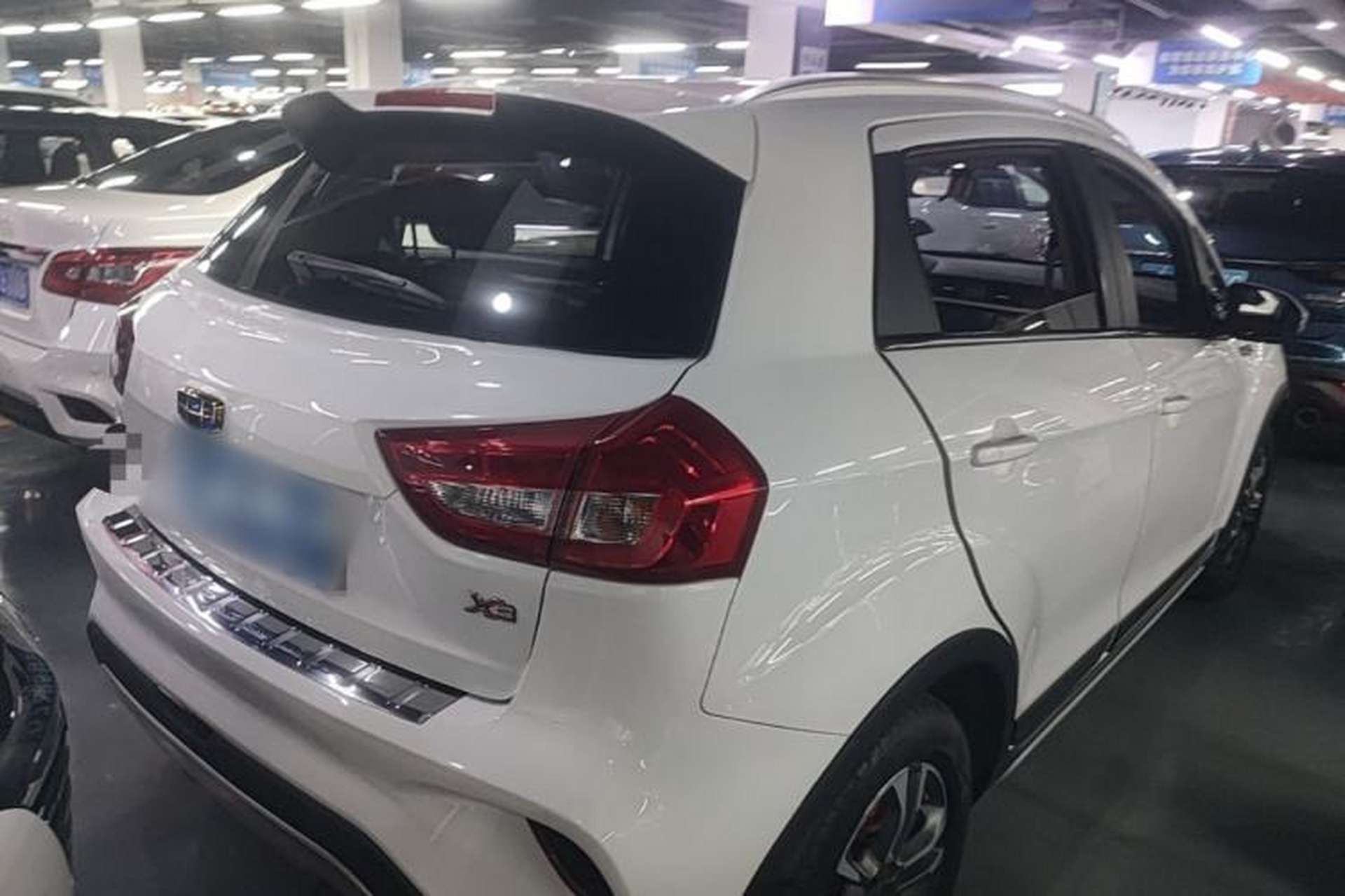 Used Geely Auto Vision X3 2017 1.5L Automatic Luxury Model Rear Right 45 Deg