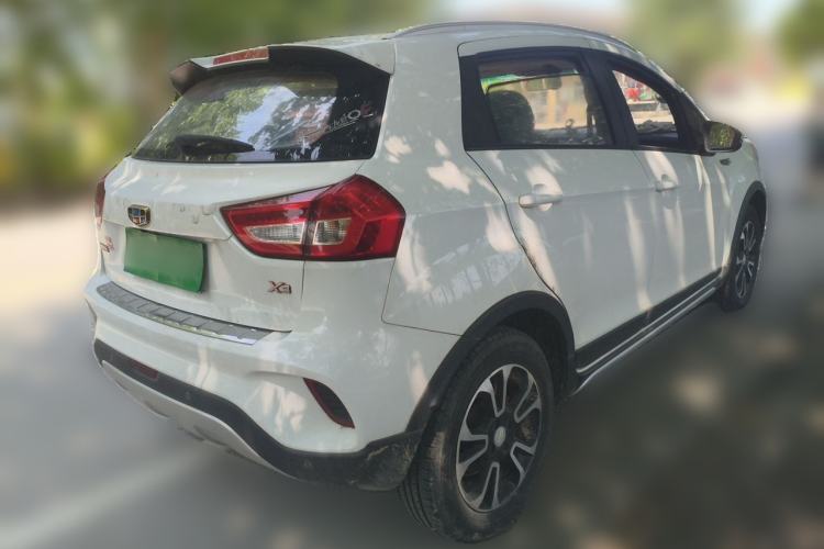 Used Geely Auto Vision X3 2017 1.5L Manual Luxury Model Rear Right 45 Deg