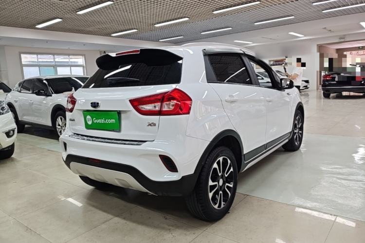 Used Geely Auto Vision X3 2017 1.5L Automatic Luxury Model Rear Right 45 Deg