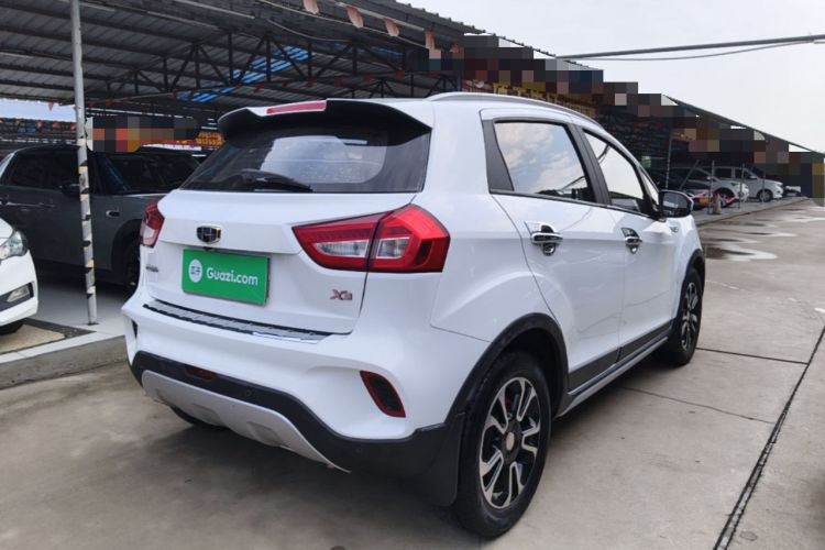 Used Geely Auto Vision X3 2017 1.5L Manual Luxury Model Rear Right 45 Deg