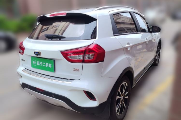 Used Geely Auto Vision X3 2017 1.5L Automatic Elite Model Rear Right 45 Deg