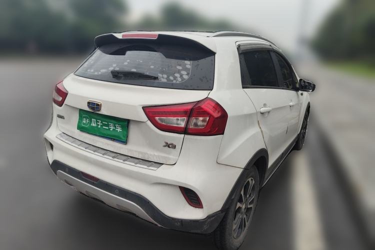Used Geely Auto Vision X3 2017 1.5L Automatic Luxury Model Rear Right 45 Deg
